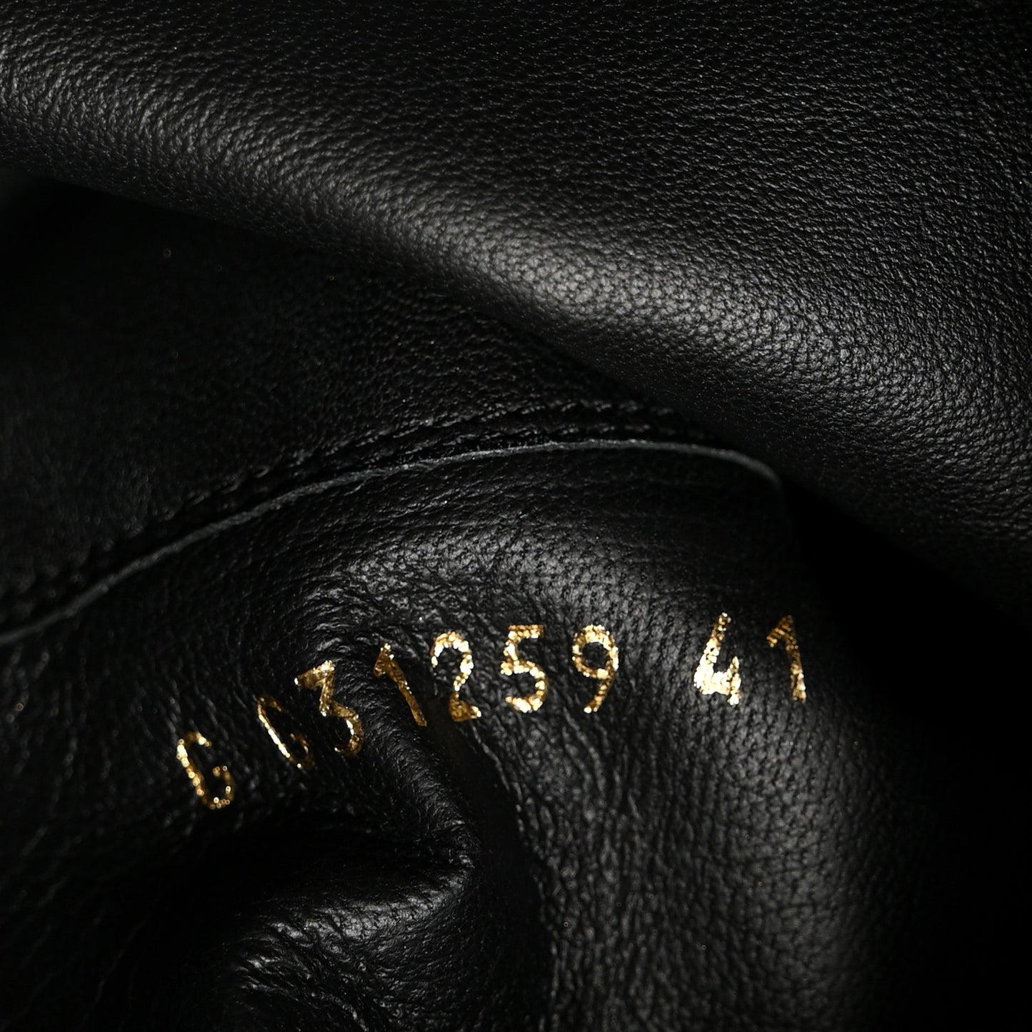 Suede Calfskin Chain Around High Boots 41 Black