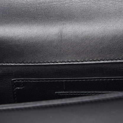 Saint Laurent Calfskin Classic Monogram Kate Heart Clutch Black Rouge 7 of 9