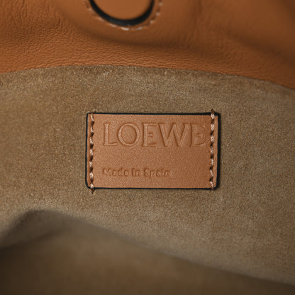 Loewe Calfskin Mini Flamenco Knot Clutch Warm Desert 6 of 10