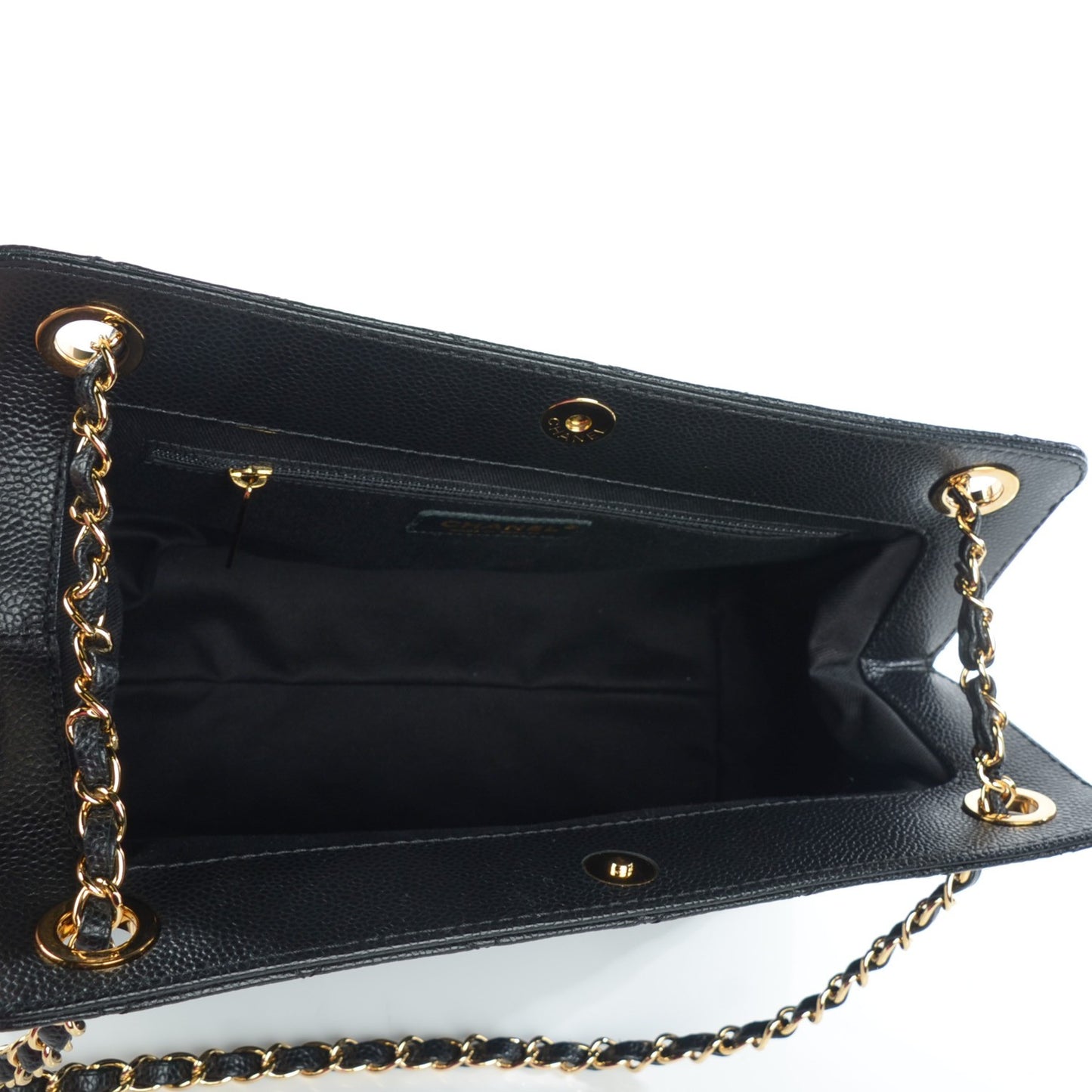 Caviar Quilted Timeless CC Tote Black