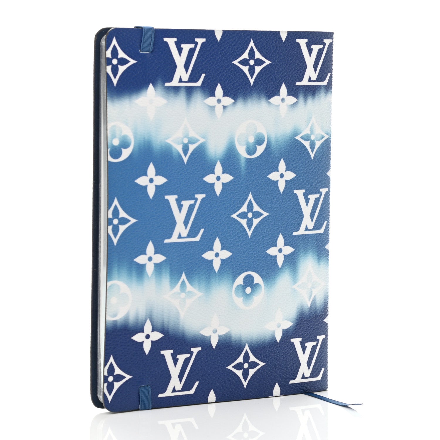Louis Vuitton Monogram Escale Clemence Notebook Blue 2 of 4