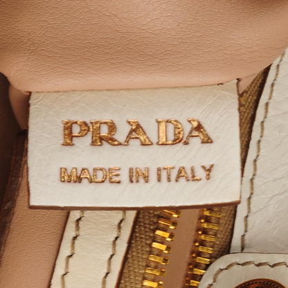 Prada Vitello Shine Hobo Talco 7 of 8