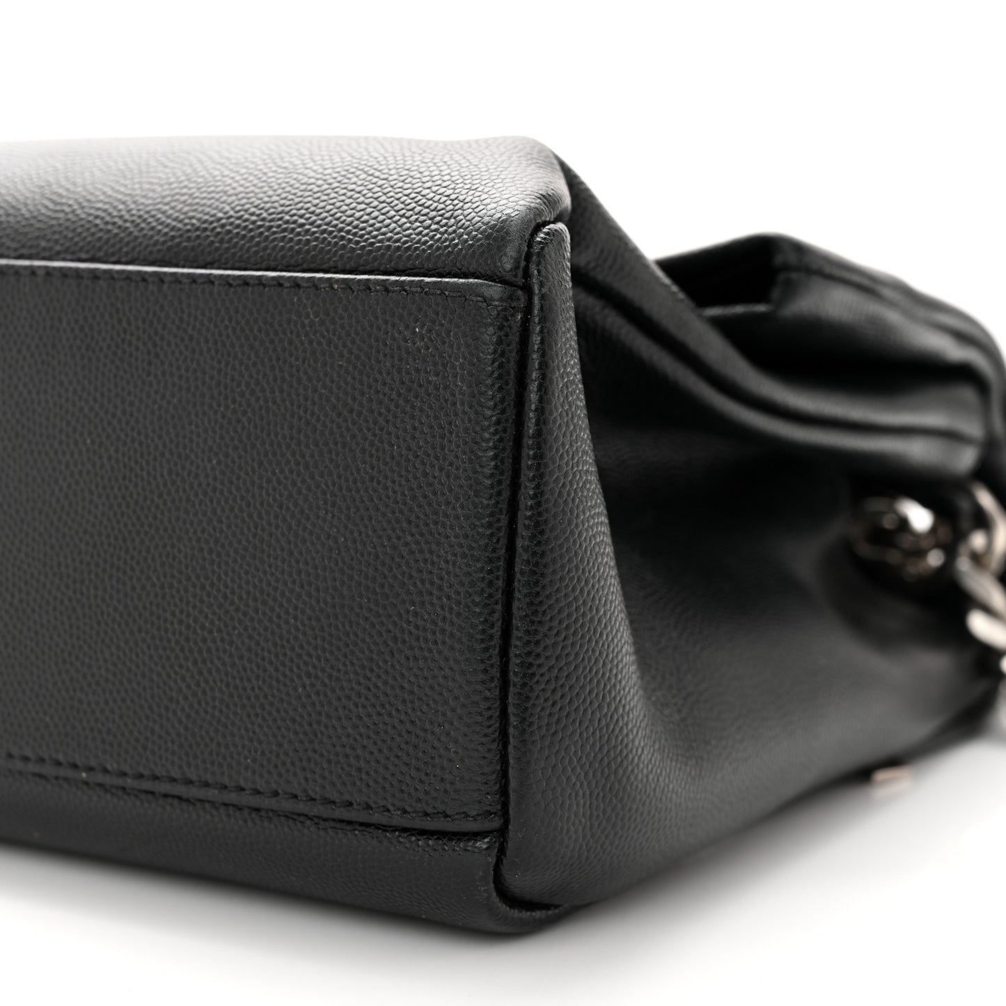 Grain De Poudre Monogram Toy West Hollywood Fold-Over Bag Black