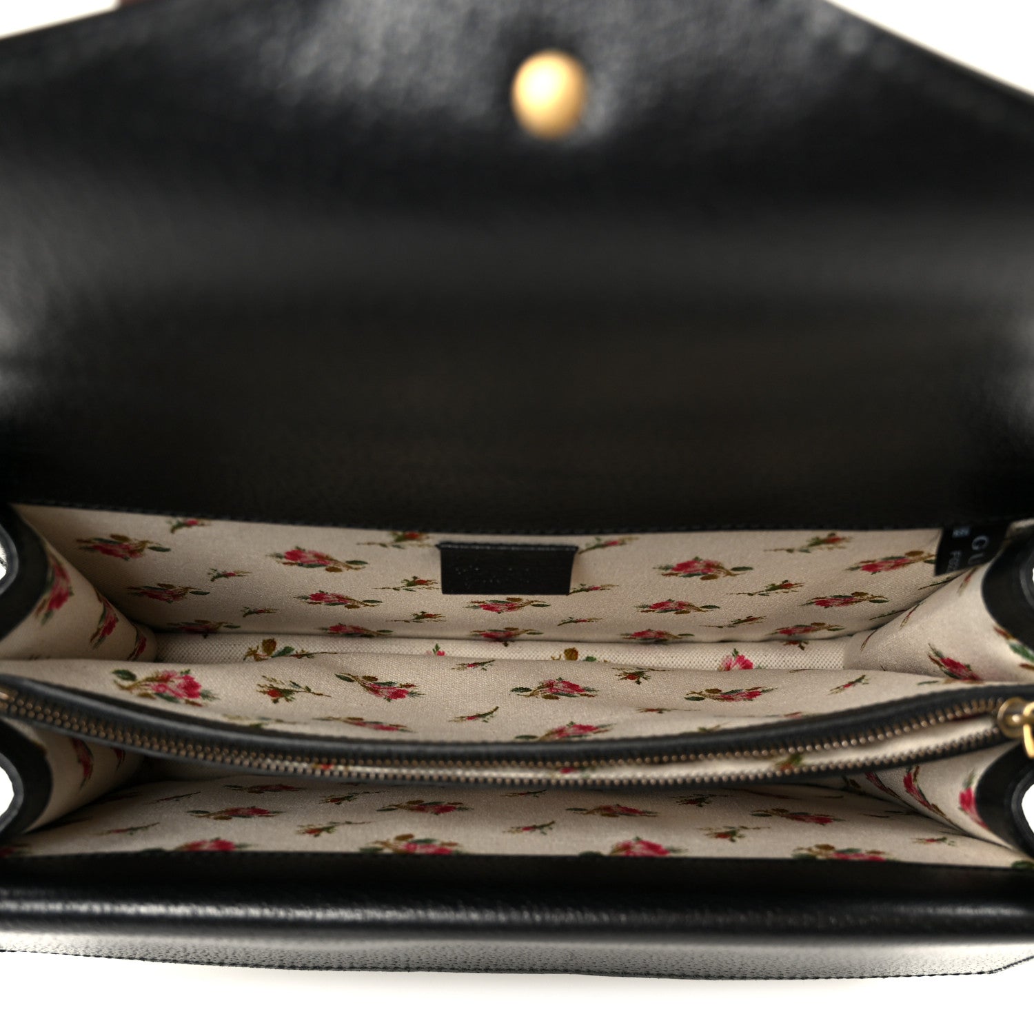 Gucci Calfskin Web Medium Dionysus Shoulder Bag Black 1850857