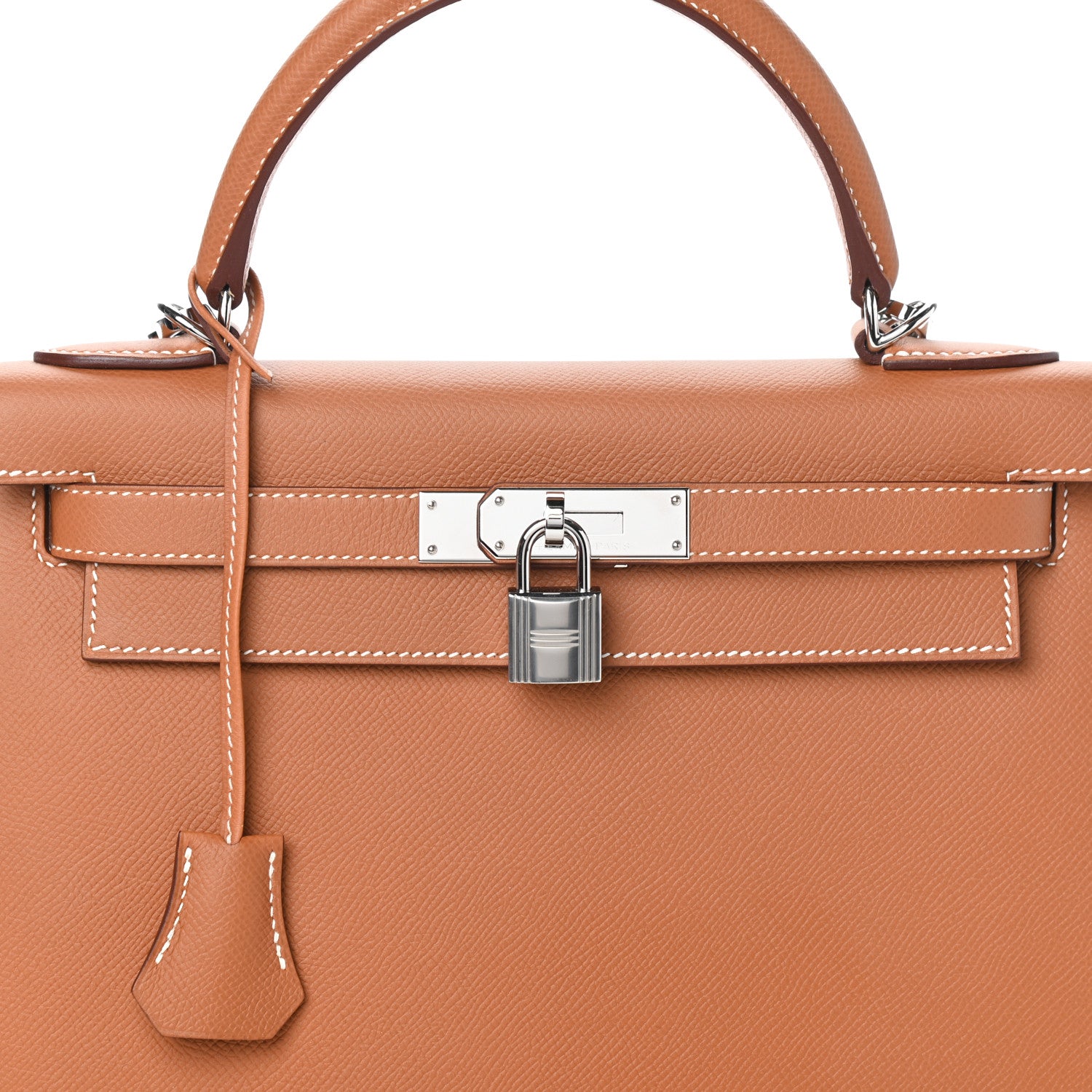 Hermes Epsom Kelly Sellier 28 Gold 8 of 10