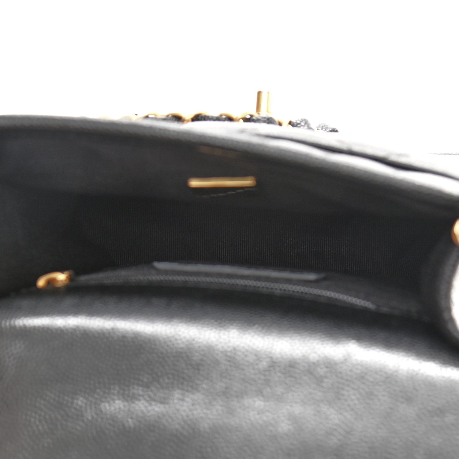 Chanel Caviar School Memory Mini Top Handle Flap Black 4 of 9