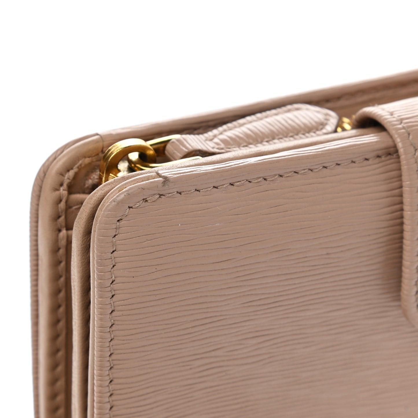 Vitello Move Metal Zip Around Wallet Cammeo