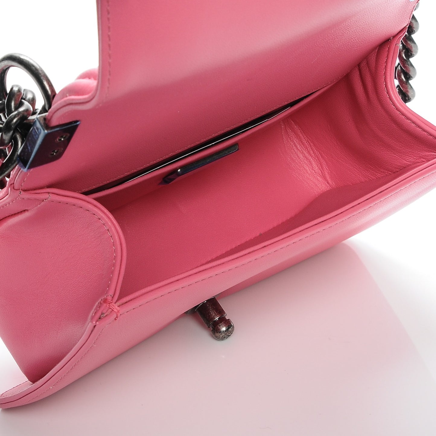 Galuchat Stingray Small Boy Flap Pink