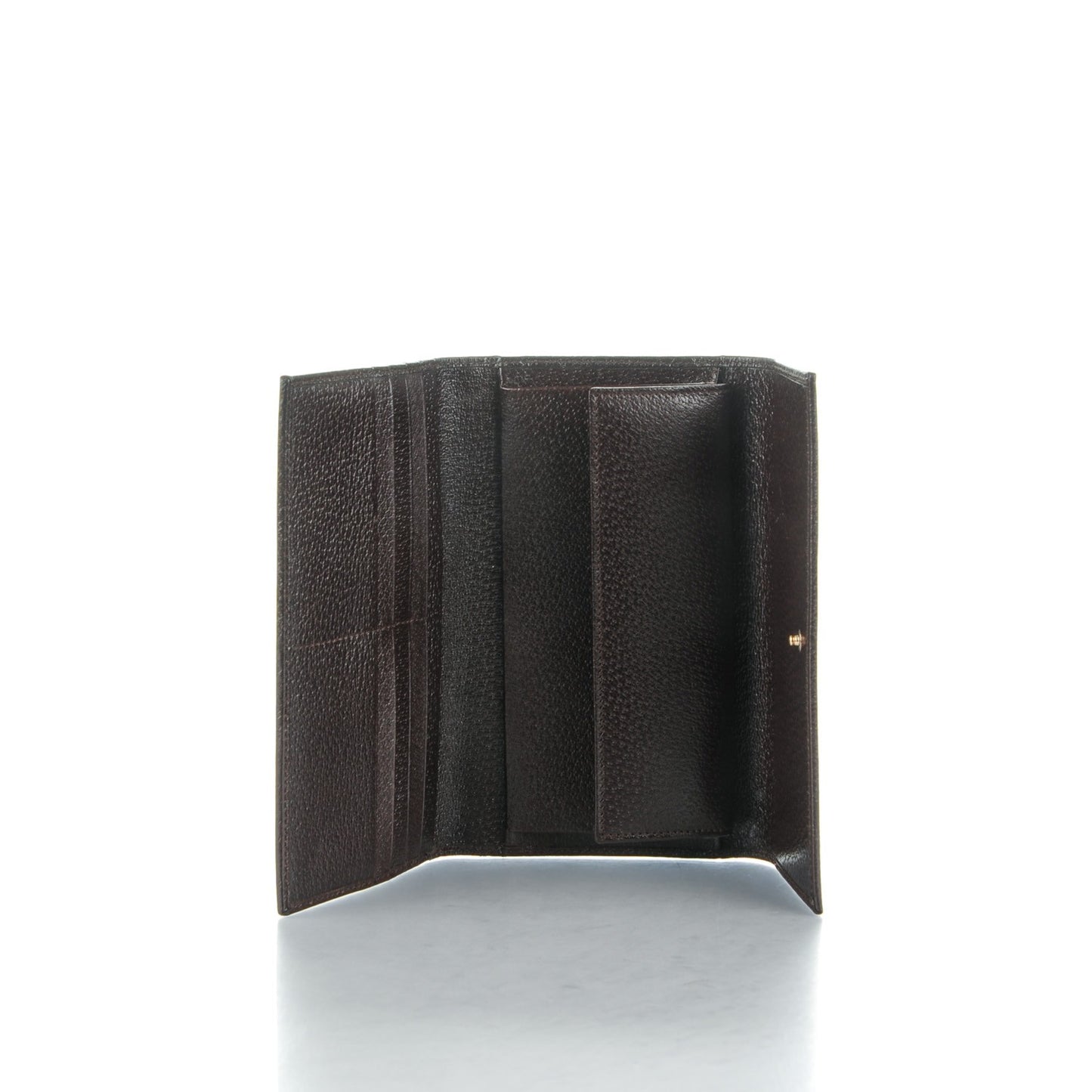 Monogram Continental Flap Wallet Dark Brown