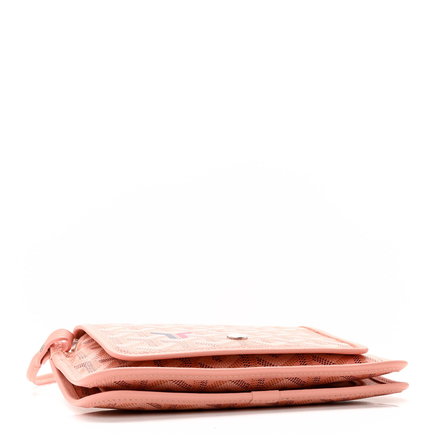 Goyard Goyardine Plumet Wallet Clutch Pink 4 of 11