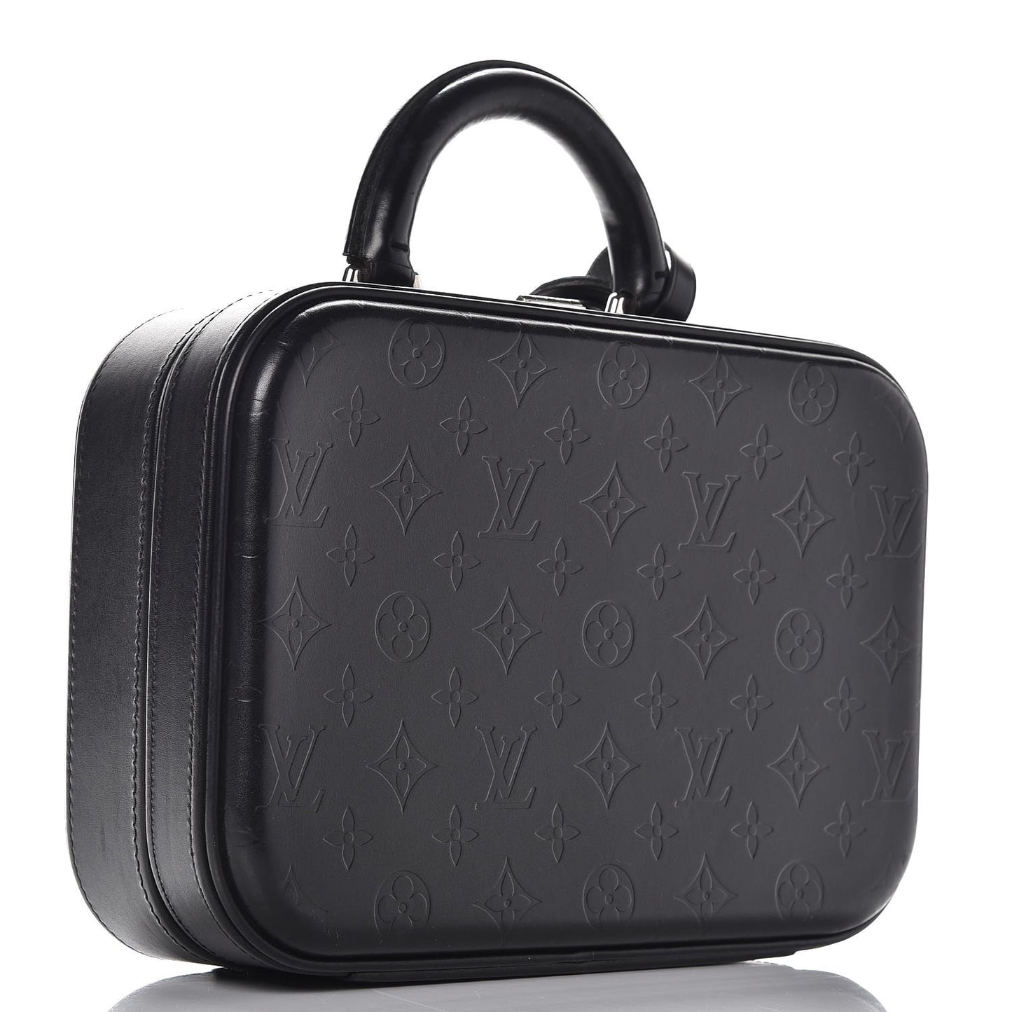 Monogram Glace Valisette PM Black