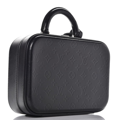 Louis Vuitton Monogram Glace Valisette PM Black 3 of 13