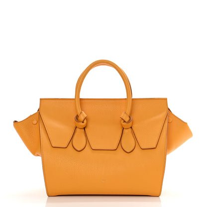 Celine Calfskin Large Tie Knot Tote Saffron 3 of 13