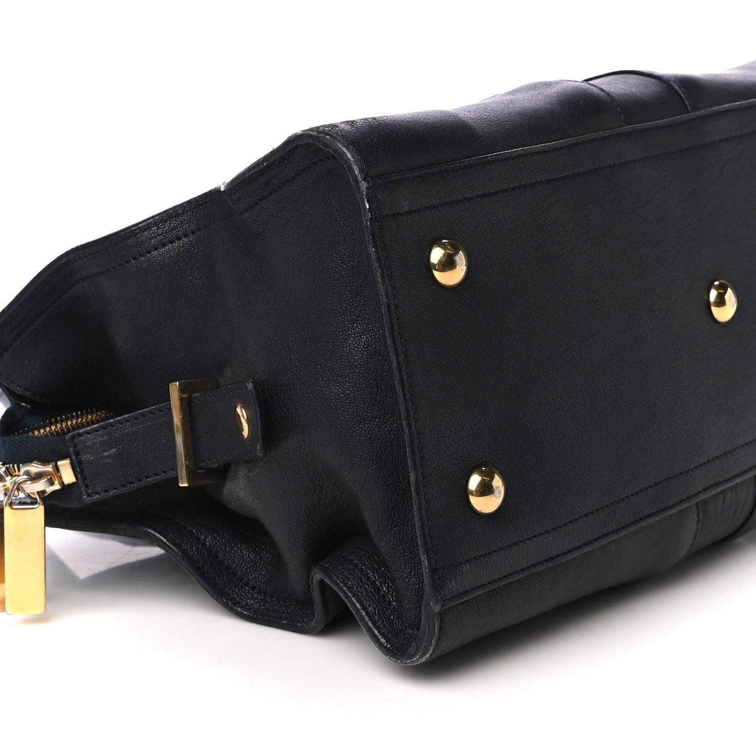 Saint Laurent Sheepskin Small Cabas ChYc Navy 4 of 26