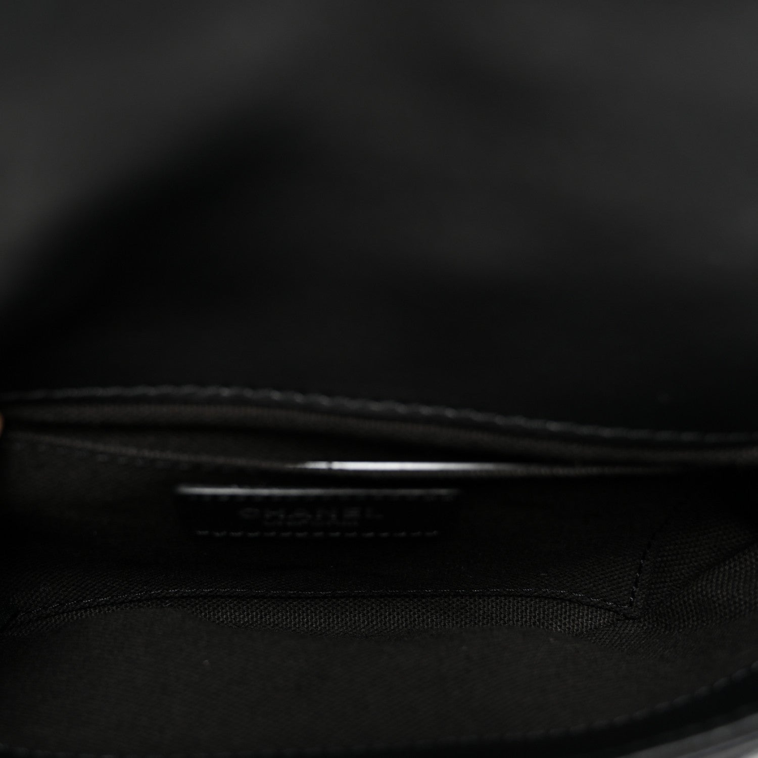 Chanel Calfskin Quilted CC Uniform Flap Belt Bag Black 5 of 10