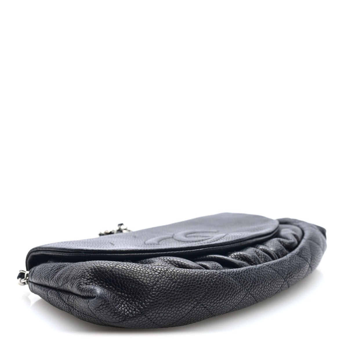 Caviar Half Moon Wallet On Chain WOC Black