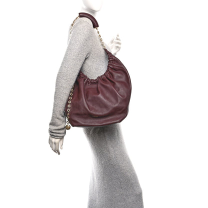 Loewe Buttery Nappa Lambskin Medium Squeeze Bag Dark Burgundy 2 of 9