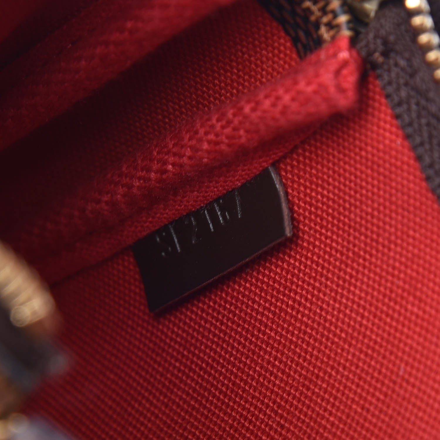 Louis Vuitton Damier Ebene Mini Pochette Accessories 7 of 8