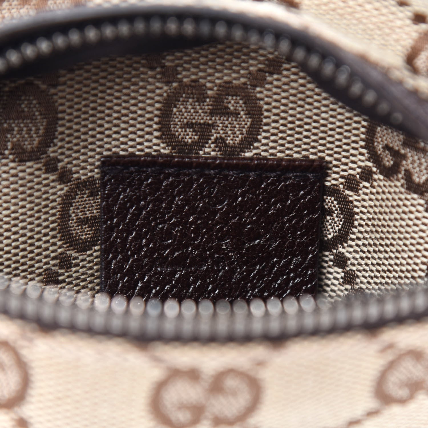 Gucci Monogram Web Belt Bag Dark Brown 8 of 11