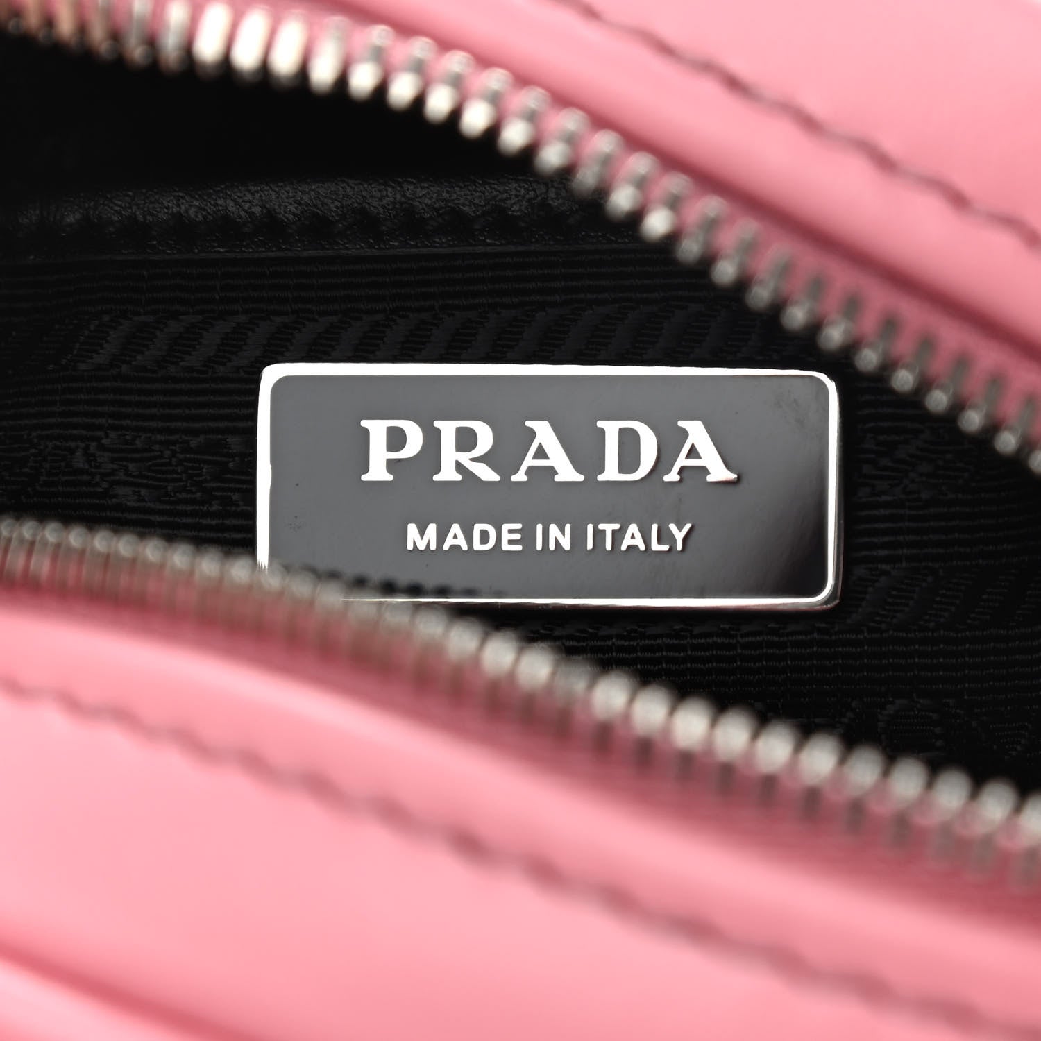 Prada Soft Calfskin Bowling Crossbody Bag Petalo 8 of 9