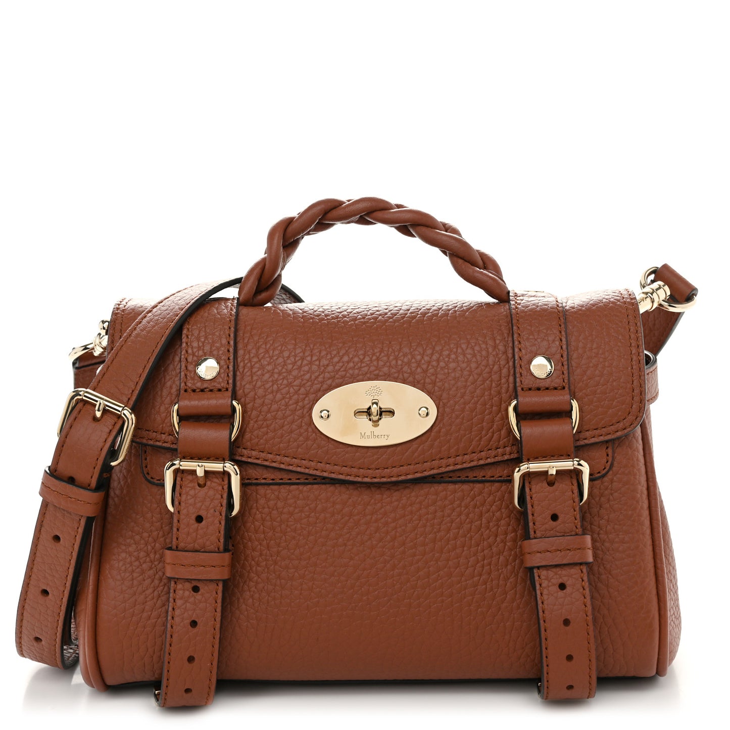 Heavy Grain Mini Alexa Chestnut