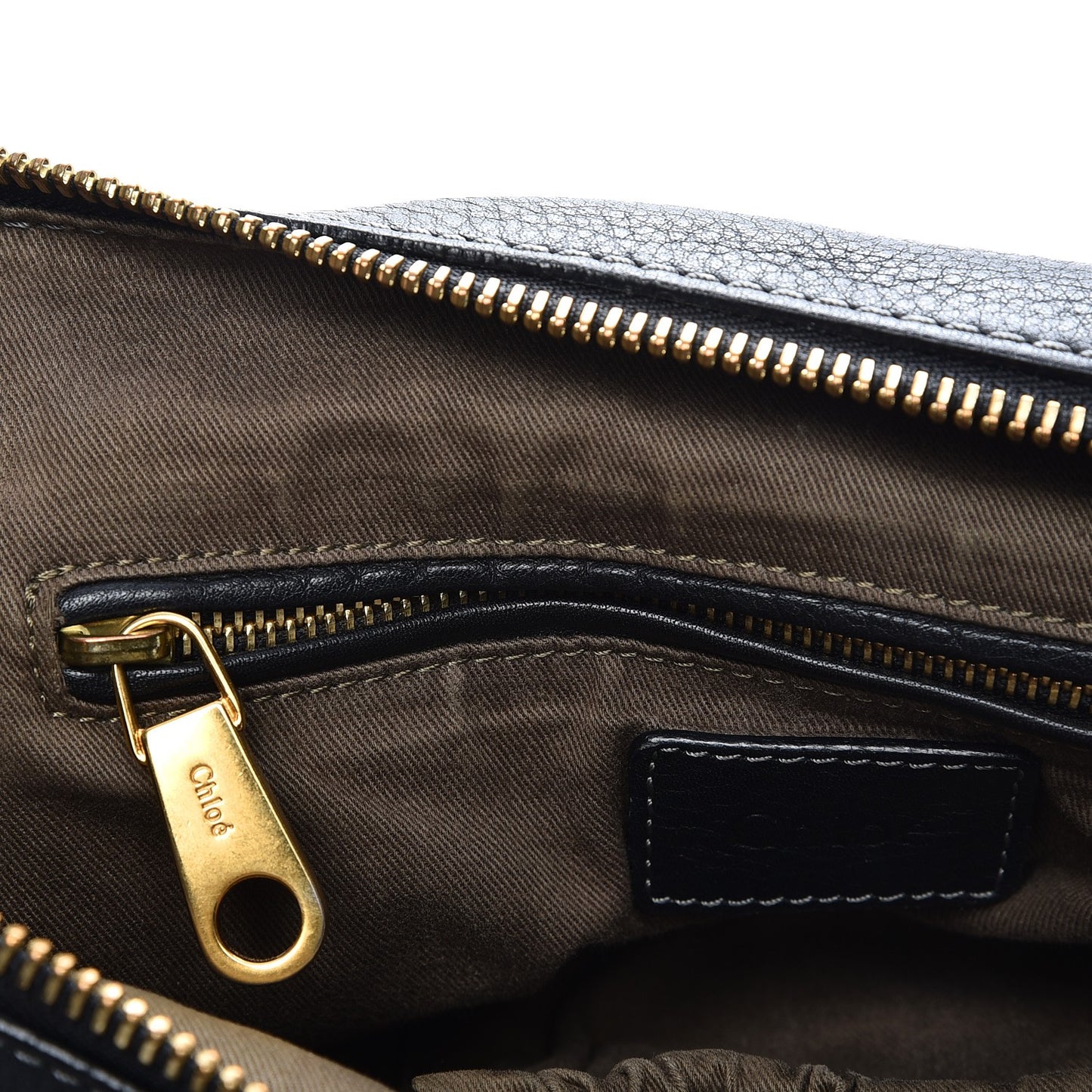 Calfskin Small Marcie Satchel Black