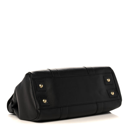 Mulberry Small Classic Grain Heritage Bayswater Black 4 of 11