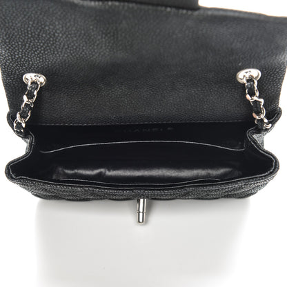 Chanel Iridescent Caviar Quilted Extra Mini Flap Black 5 of 7