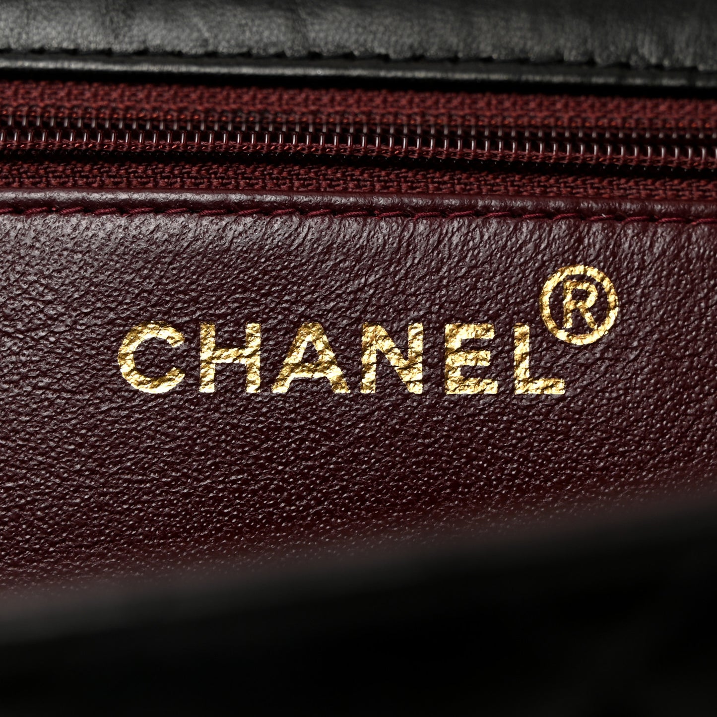 Lambskin Quilted Medium Single Flap Black