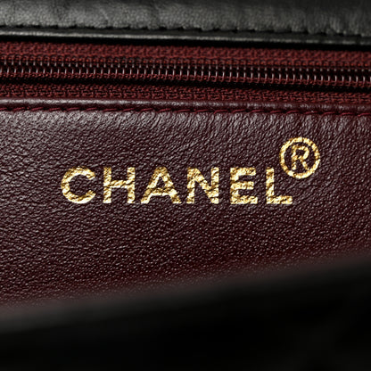 Chanel Lambskin Quilted Medium Single Flap Black 6 of 10