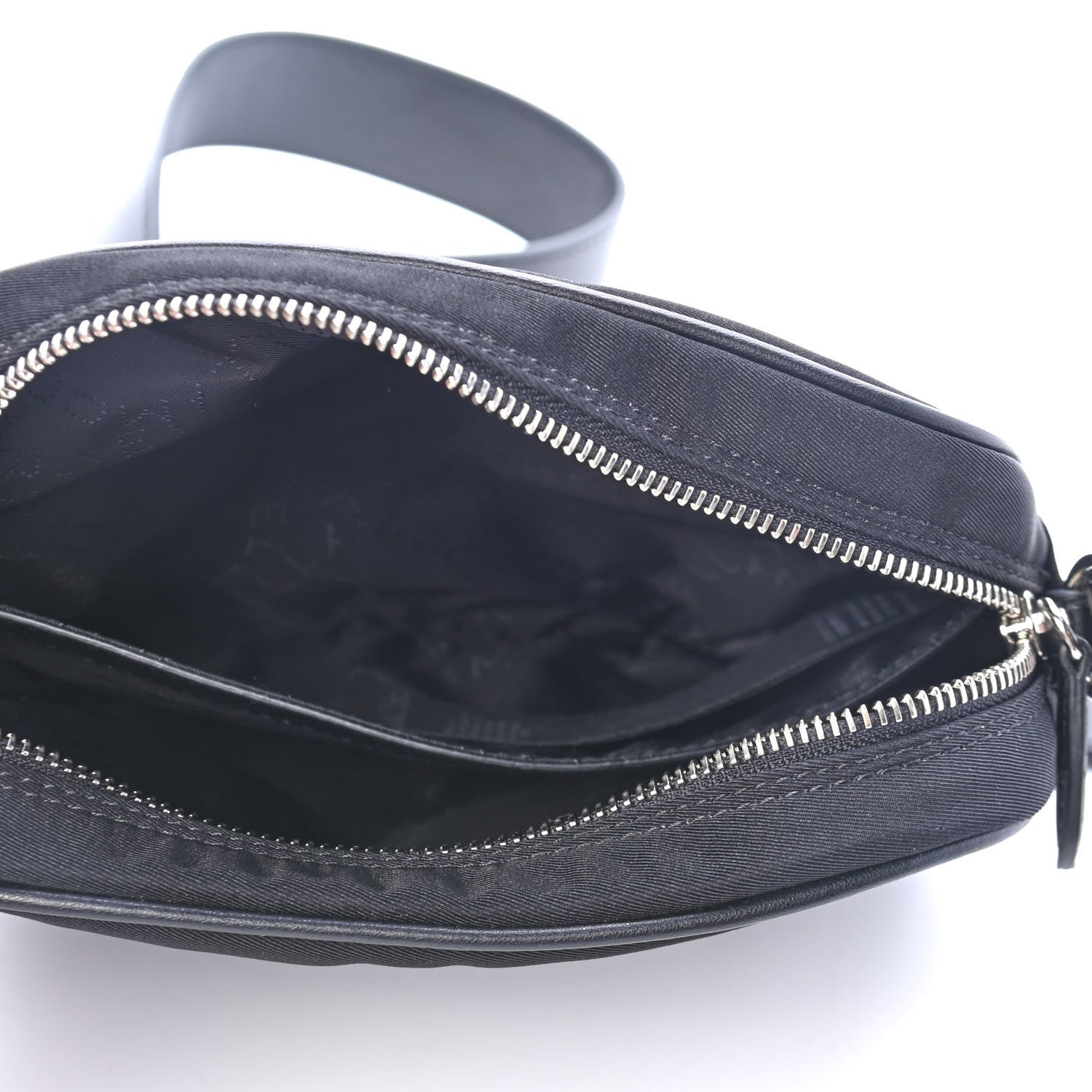 Stella McCartney Nylon Eco Alter Nappa Studded Logo Camera Bag Black 4 of 4