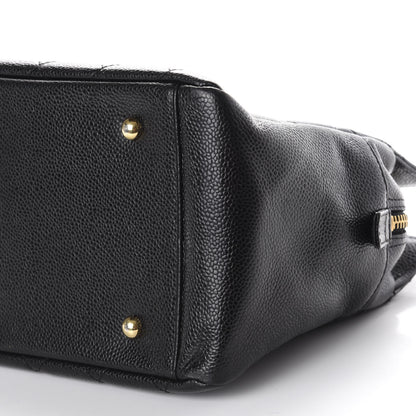 Chanel Caviar Quilted Petit Timeless Tote PTT Black 7 of 9