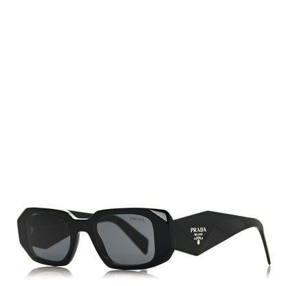 Prada Acetate Symbole Sunglasses SPR 17W Black 1 of 7
