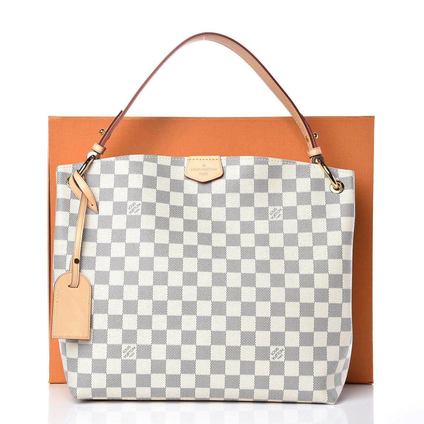 Damier Azur Graceful PM Rose Ballerine