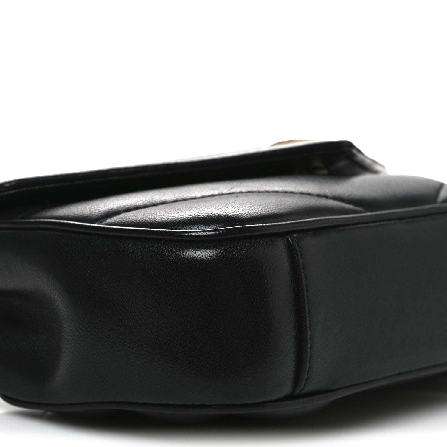 Saint Laurent Lambskin Chevron Quilted Mini Loulou Black 10 of 11