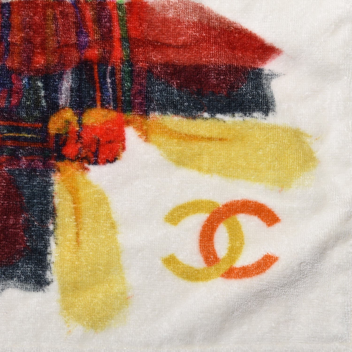 Chanel Cotton CC Beach Towel Multicolor 3 of 5