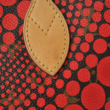 Louis Vuitton Monogram Kusama Waves Neverfull MM Red 11 of 11