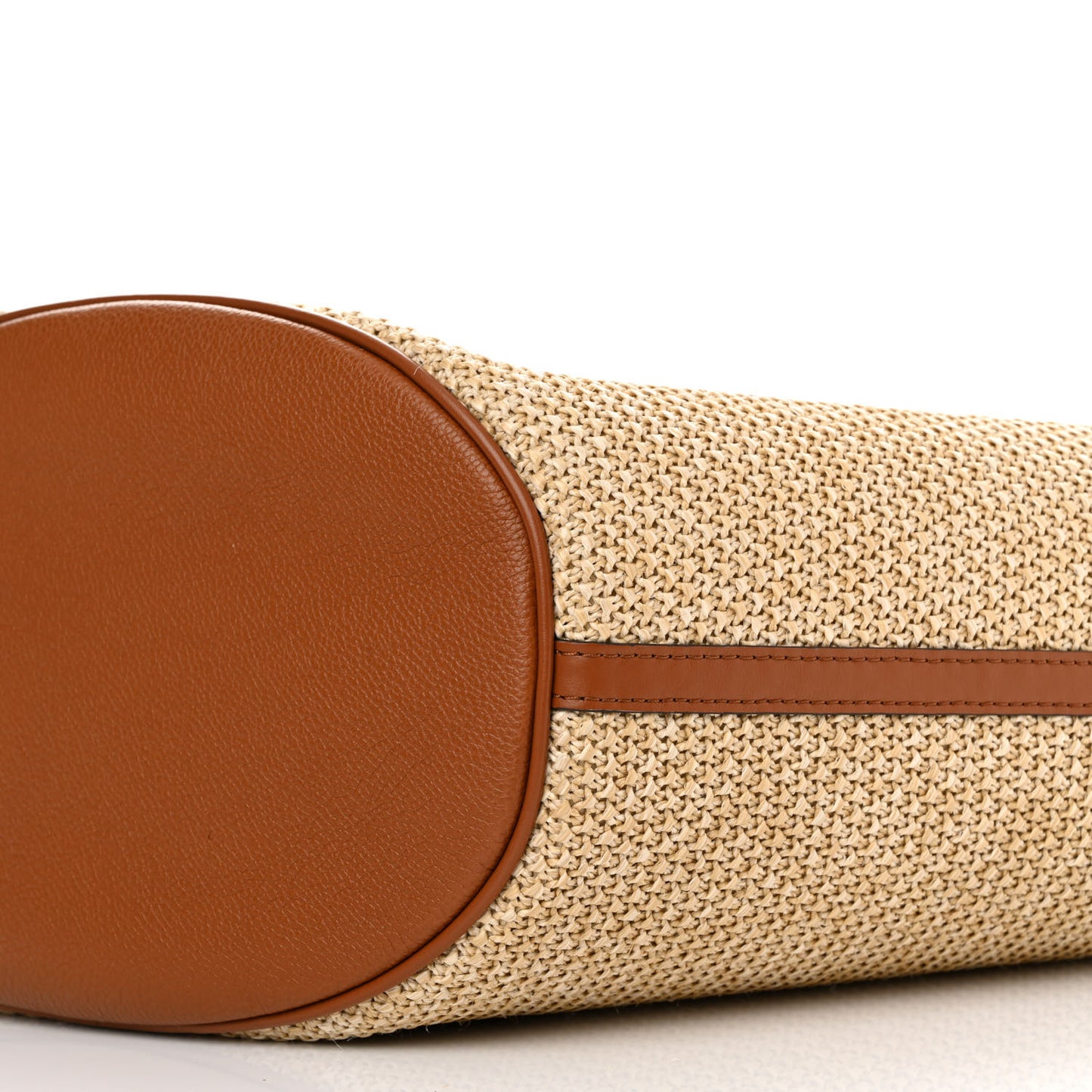 Raffia Saint Jacques Tote Caramel