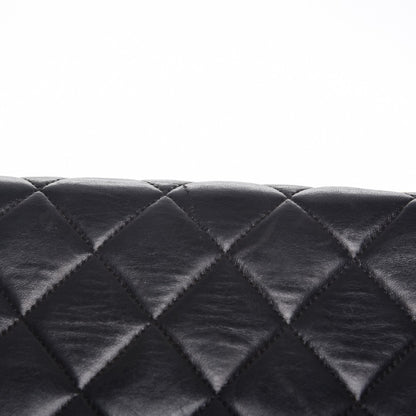 Chanel Lambskin Quilted Jumbo Single Flap Black 14 of 14