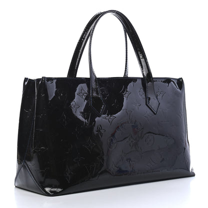 Louis Vuitton Vernis Wilshire PM Blue Infini 2 of 9