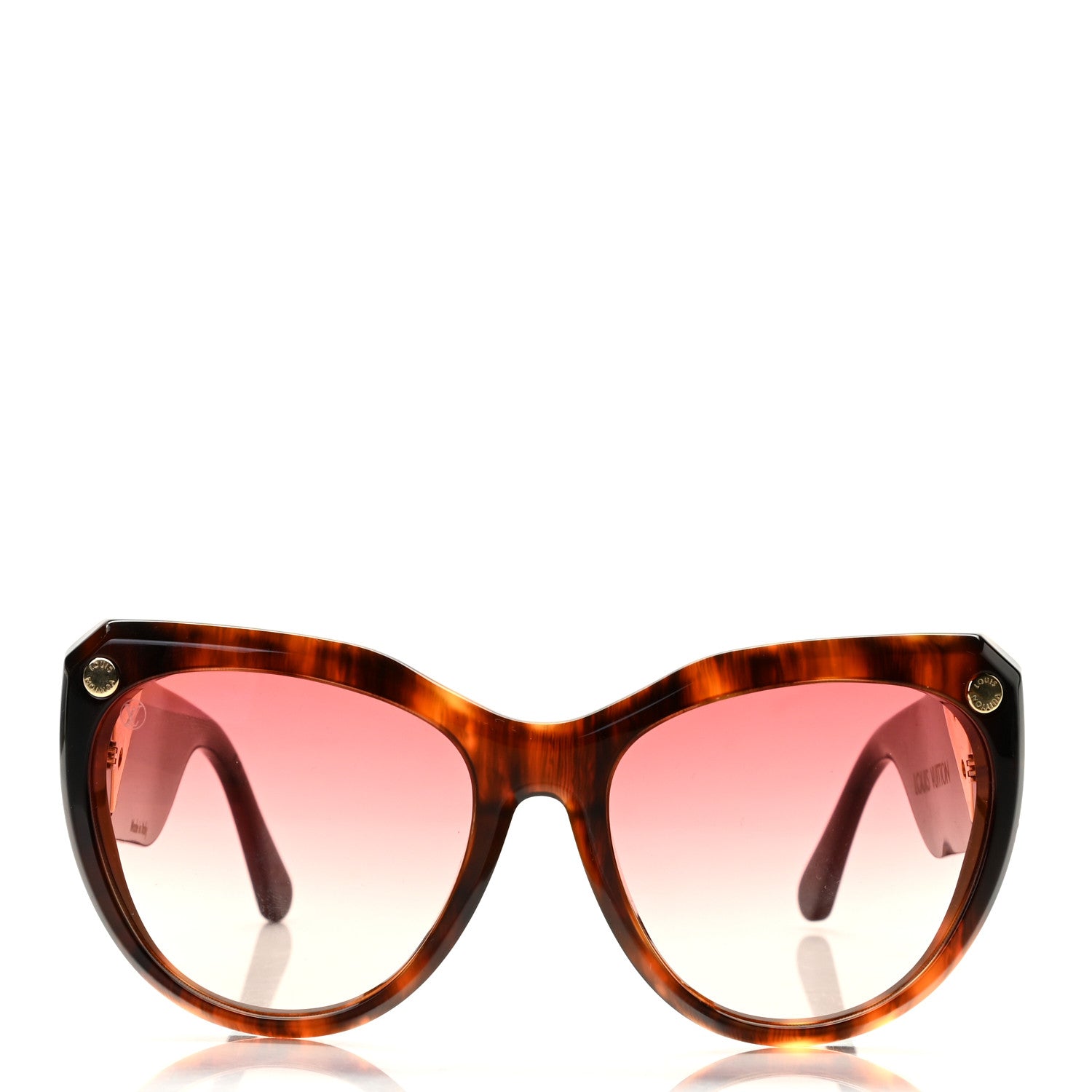 Louis Vuitton Acetate My Fair Lady Sunglasses Z2347W Tortoise 2 of 8
