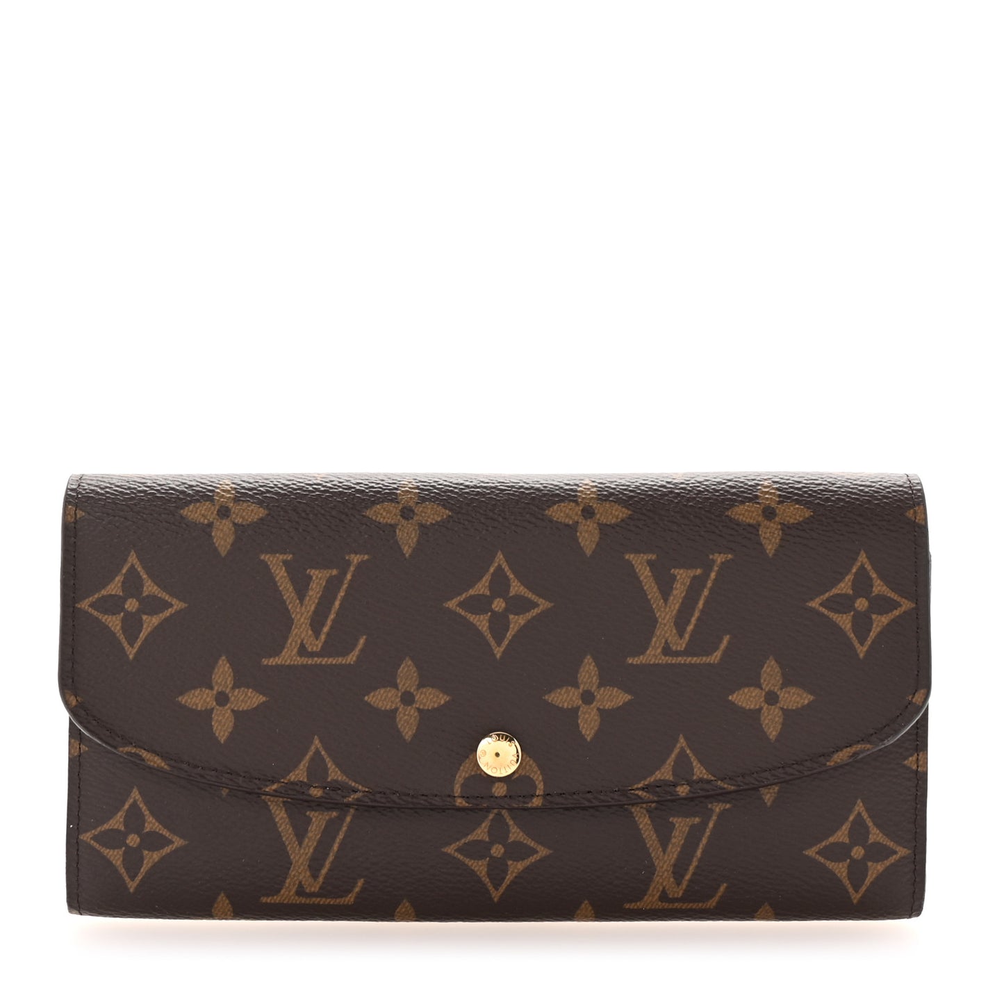 Monogram Emilie Wallet Rose Ballerine
