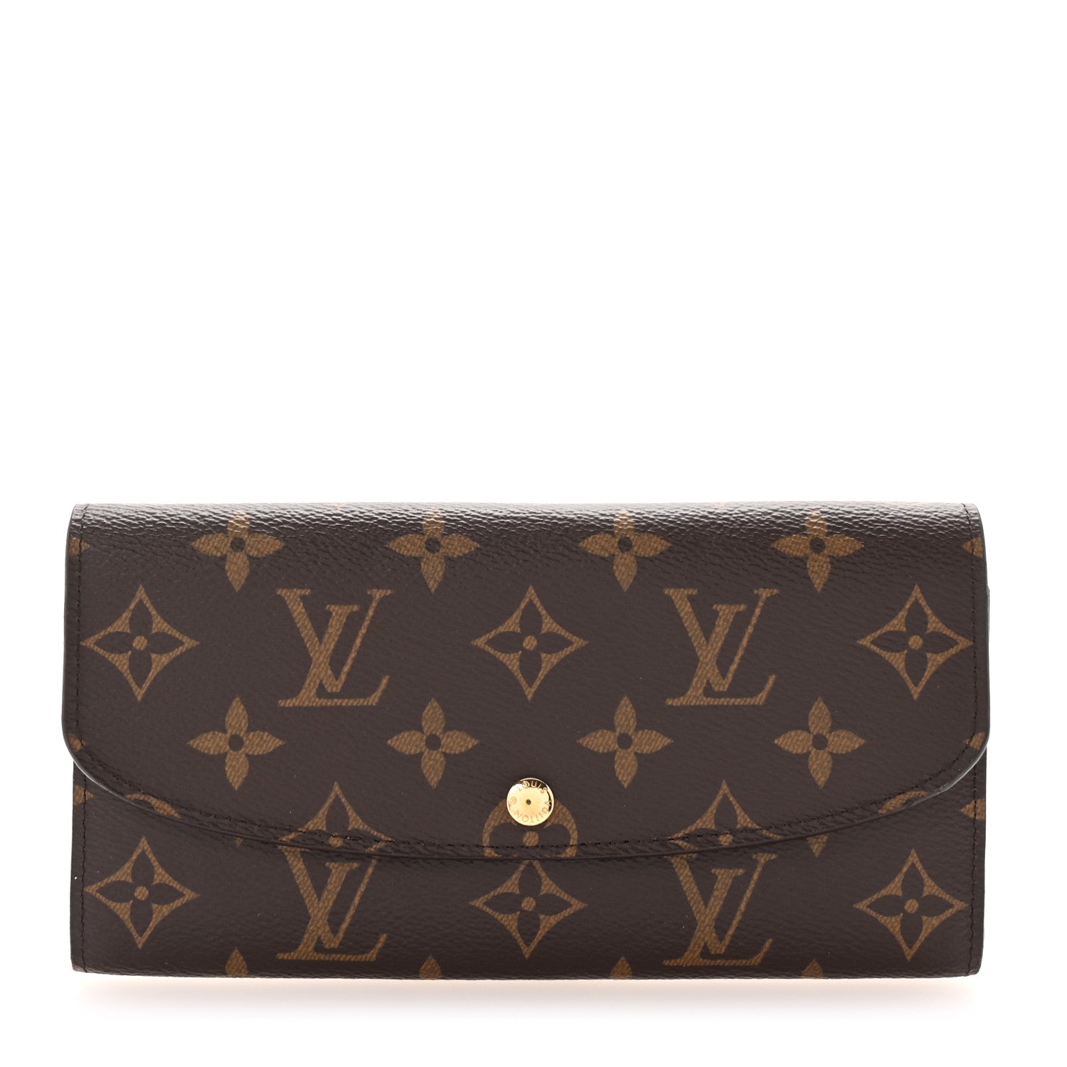 Louis Vuitton Monogram Emilie Wallet Rose Ballerine 1 of 6