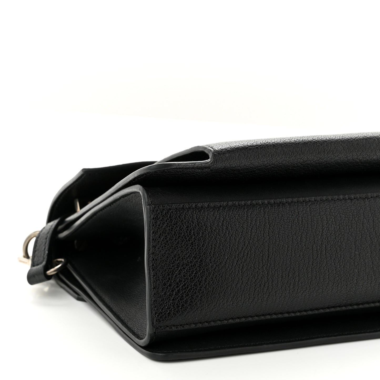 Goatskin Small GV3 Shoulder Bag Black
