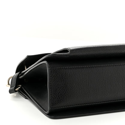 Givenchy Goatskin Small GV3 Shoulder Bag Black 8 of 9