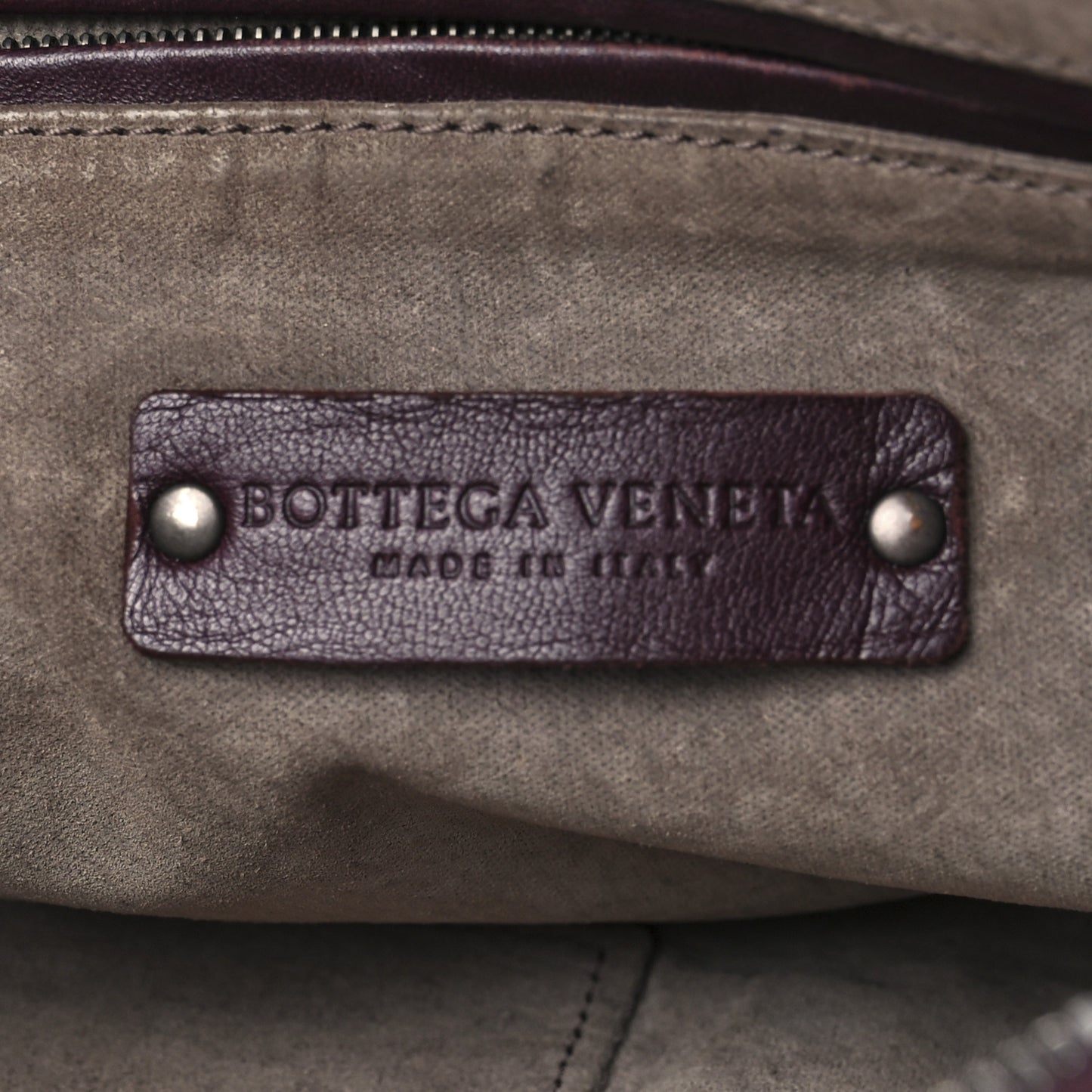 Nappa Intrecciato Nodini Crossbody Messenger Burgundy