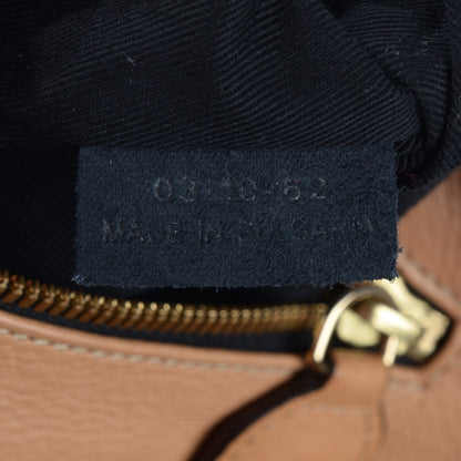 Chloe Calfskin Cary Zipped Shoulder Bag Beige 9 of 11