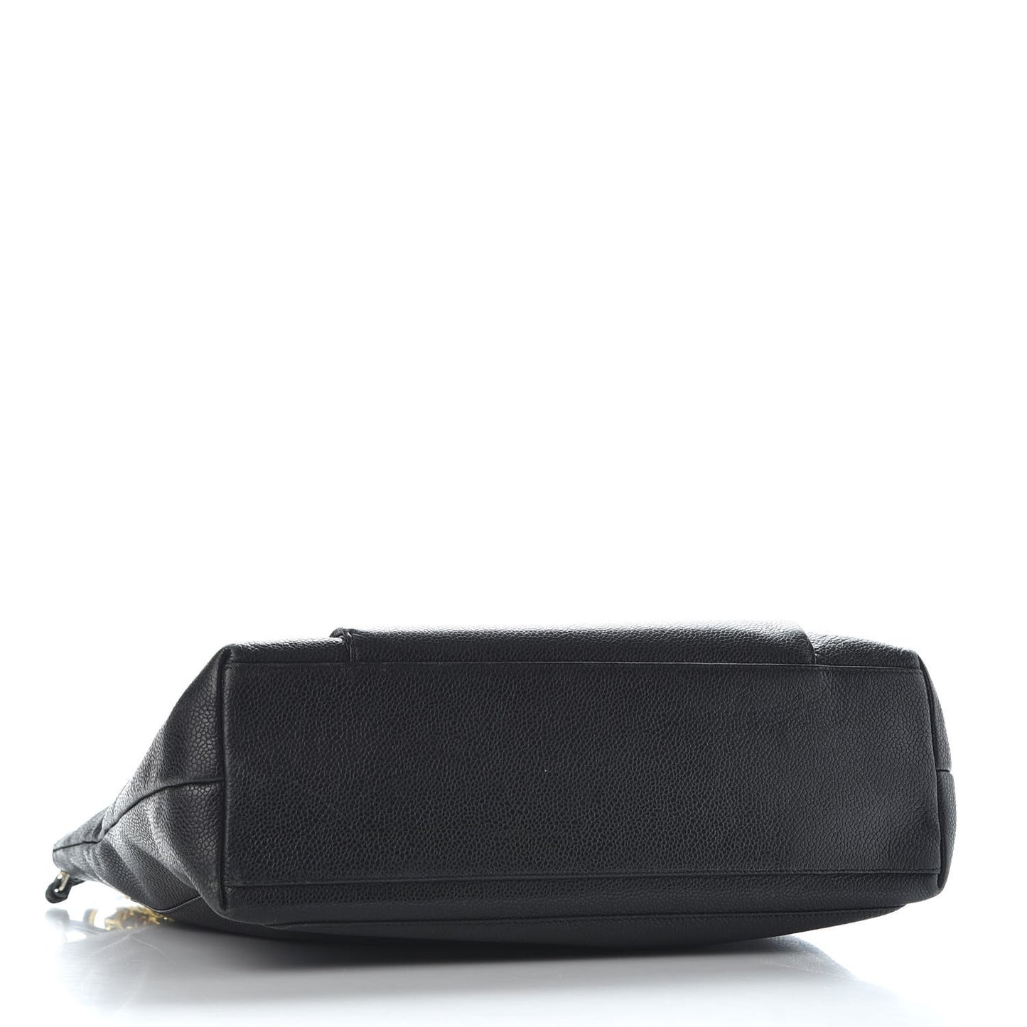 Caviar Flap Shoulder Bag Black