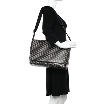Goyard Goyardine Capetien Messenger Bag Black 2 of 9