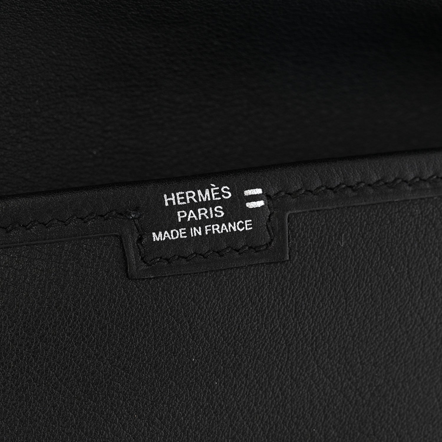 Hermes Swift Lizard Jige Touch Duo Clutch Black Ombre 6 of 7